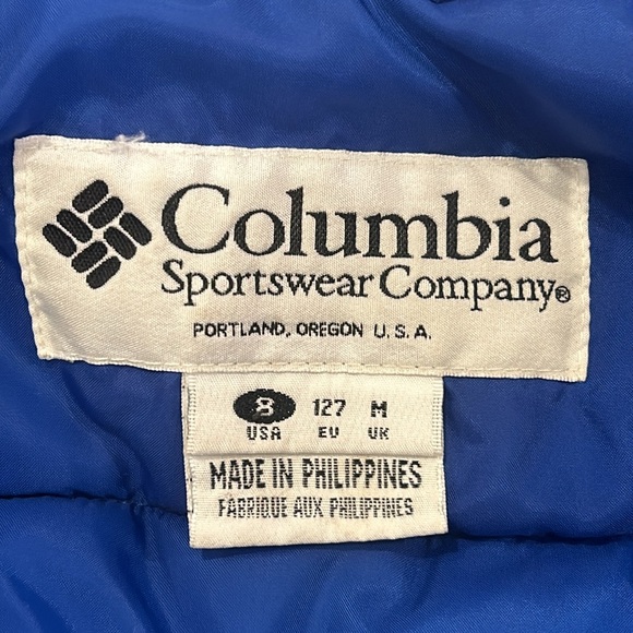 Columbia Fire Ridge Parka Winter Jacket size 8 - Picture 7 of 10